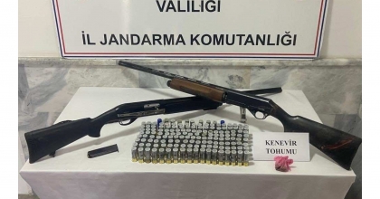 JANDARMADAN RUHSATSIZ SİLAH BASKINI