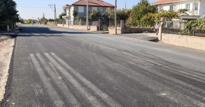 ASFALT SERİM ÇALIŞMASI DEVAM EDİYOR