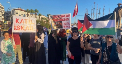 İSRAİL PROTESTO EDİLDİ