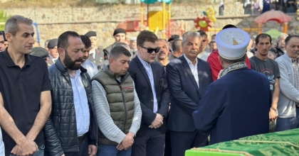 KIBRIS GAZİSİ KAZIM ÇAKIR TOPRAĞA VERİLDİ