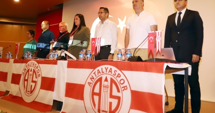 ANTALYASPOR A.Ş. YÖNETİM KURULU BAŞKANI BELLİ OLDU