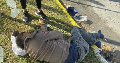 KAZADA MOTOSİKLET SÜRÜCÜSÜ AĞIR YARALANDI