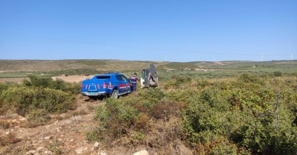 HAZİNE ARAZİSİNDEKİ KAÇAK YAPIYA JANDARMADAN MÜDAHALE