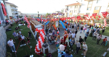 100. YIL PARKI VE SEYİR TERASI HİZMETE AÇILDI