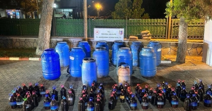 JANDARMADAN KAÇAK ŞARAP OPERASYONU