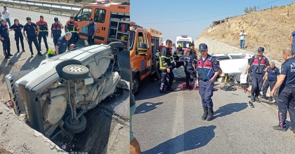 AYDIN'DA TRAFİK KAZASI: 1 ÖLÜ, 1'İ AĞIR 2 YARALI