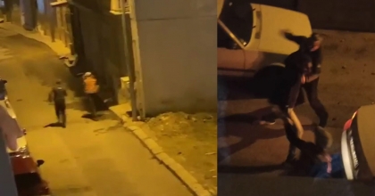 BABASININ KAVGA ETTİĞİ ŞAHISLARA AV BIÇAĞIYLA BÖYLE SALDIRDI: 1 ÖLÜ, 1 YARALI
