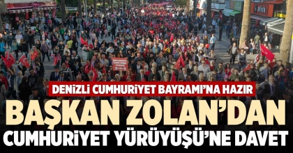 BAŞKAN ZOLAN’DAN CUMHURİYET YÜRÜYÜŞÜ’NE DAVET