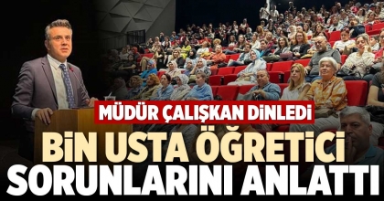 BİN USTA ÖĞRETİCİ SORUNLARINI ANLATTI