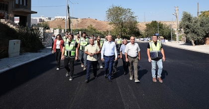 BÜYÜKŞEHİR’İN ASFALT SEFERBERLİĞİ SÜRÜYOR