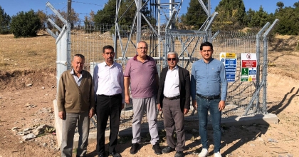 ÇAMELİ’YE BAZ İSTASYONU KURULDU