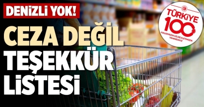 CEZA DEĞİL TEŞEKKÜR LİSTESİ