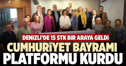 CUMHURİYET BAYRAMI PLATFORMU KURULDU