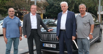 DENİZLİ TİCARET BORSASI, TOGG'U TESLİM ALDI