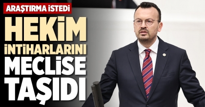 HEKİM İNTİHARLARINI MECLİSE TAŞIDI
