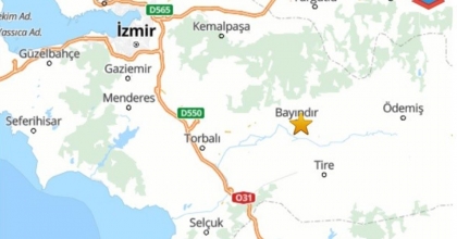 İZMİR'DE 4.2 BÜYÜKLÜĞÜNDE DEPREM