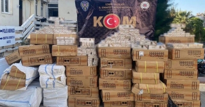 İZMİR’DE 8 İLÇEDE 14 AYRI KAÇAKÇILIK OPERASYONU