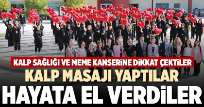 KALP MASAJI YAPTILAR  HAYATA EL VERDİLER