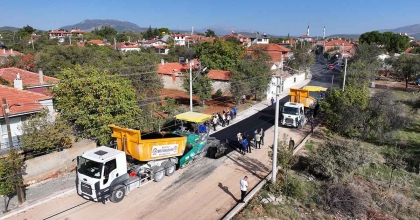 KIZILCABÖLÜK, BÜYÜKŞEHİR İLE GÜVENLİ VE KONFORLU YOLLARA KAVUŞTU