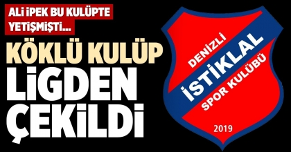KÖKLÜ KULÜP LİGDEN ÇEKİLDİ