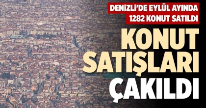 KONUT SATIŞLARI ÇAKILDI
