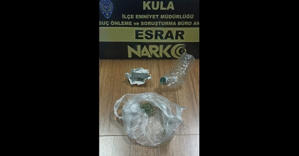 KULA EMNİYETİNDEN UYUŞTURUCUYA GEÇİT YOK