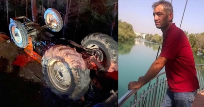 ORMAN İŞÇİSİ TRAKTÖRÜN ALTINDA KALDI 