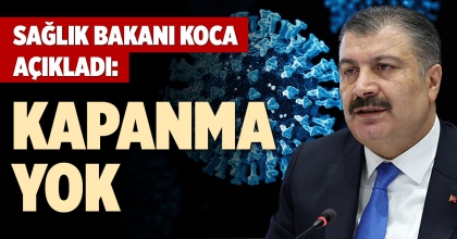 SAĞLIK BAKANI KOCA'DAN ERİS VARYANTI AÇIKLAMASI