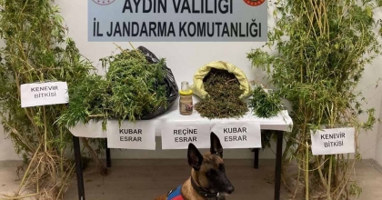 SÖKE’DEKİ OPERASYONDA 5 KİLOGRAM UYUŞTURUCU ELE GEÇİRİLDİ  