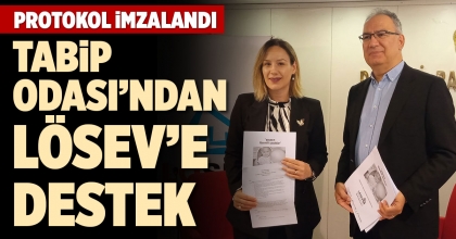 TABİP ODASI’NDAN LÖSEV’E DESTEK