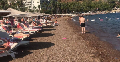 TURİZMİN GÖZDE MERKEZİ MARMARİS'TE YAZ DEVAM EDİYOR  