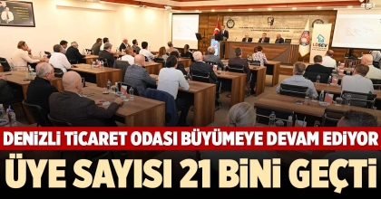 ÜYE SAYISI 21 BİNİ GEÇTİ