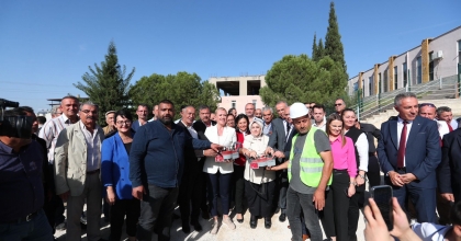 YENİMAHALLE TAZİYE EVİ’NİN TEMELİ ATILDI