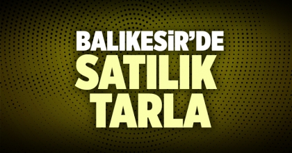 Balıkesir Satılık Tarla İlanı