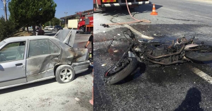 KUŞADASI’NDA TRAFİK KAZASI: 1 AĞIR YARALI  