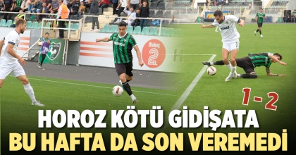 HOROZ KÖTÜ GİDİŞATA BU HAFTA DA SON VEREMEDİ