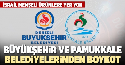 BÜYÜKŞEHİR VE PAMUKKALE BELEDİYELERİNDEN BOYKOT