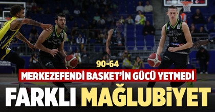 MERKEZEFENDİ BASKET’İN GÜCÜ YETMEDİ