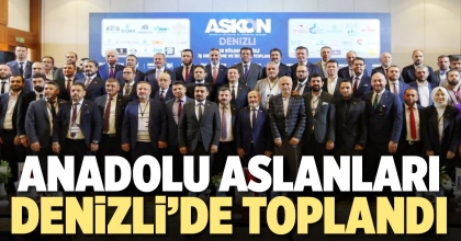 ANADOLU ASLANLARI DENİZLİ’DE TOPLANDI