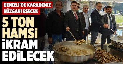 5 TON HAMSİ İKRAM EDİLECEK