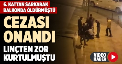 6. KATTAN SARKARAK EŞİNİ BALKONDA ÖLDÜRMÜŞTÜ