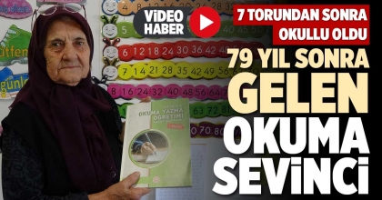 79 YIL SONRA  GELEN  OKUMA SEVİNCİ