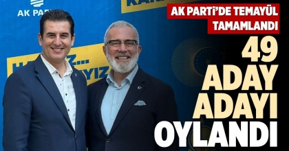 AK PARTİ’DE TEMAYÜL TAMAMLANDI