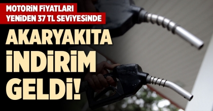 MOTORİN FİYATLARI YENİDEN 37 TL SEVİYESİNDE