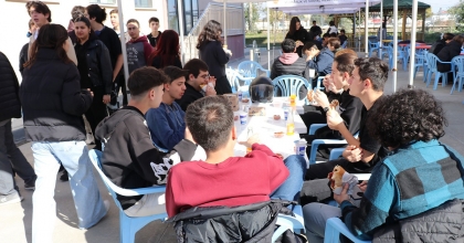 ARA TATİLDE ÖĞRENCİLER MANGALDA BULUŞTU