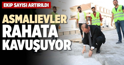 ASMALIEVLER RAHATA KAVUŞUYOR