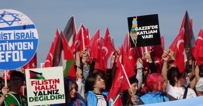 FİLİSTİN'E DESTEK İÇİN DOĞA YÜRÜYÜŞÜ