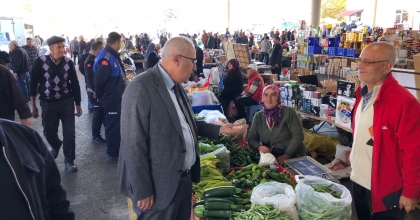 BAŞKAN ARSLAN’DAN ESNAF VE VATANDAŞLARA ZİYARET