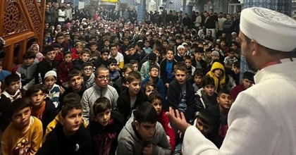 ELLER ÇOCUKLAR İÇİN SEMAYA AÇILDI