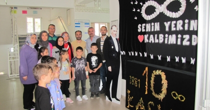 MİNİKLERDEN ATATÜRK'Ü ANMA GÜNÜ ETKİNLİĞİ